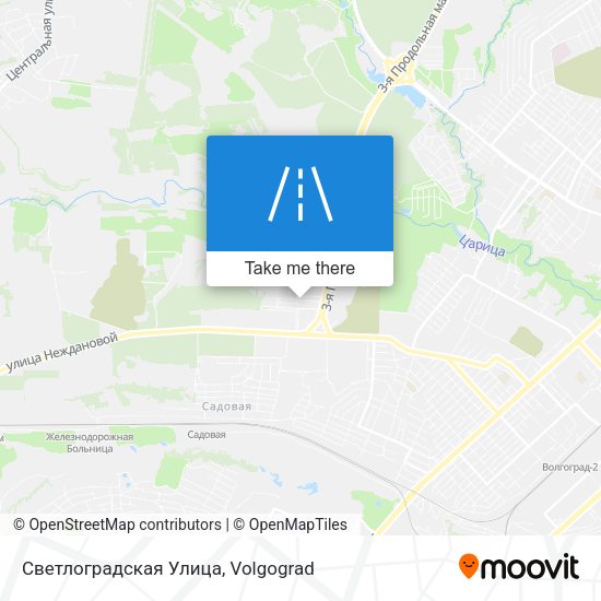 Светлоградская Улица map