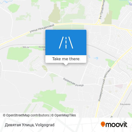 Девятая Улица map