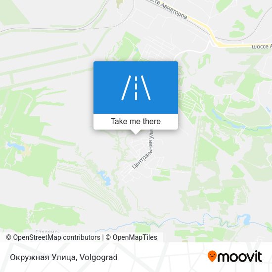 Окружная Улица map