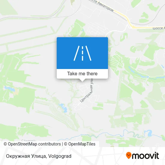 Окружная Улица map