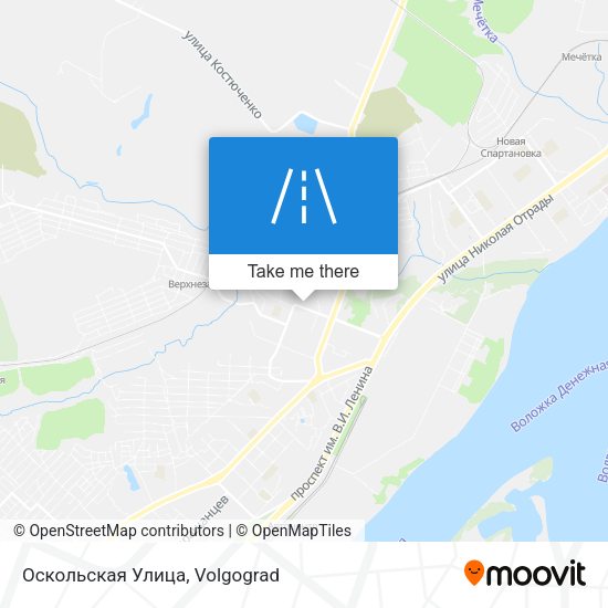 Оскольская Улица map