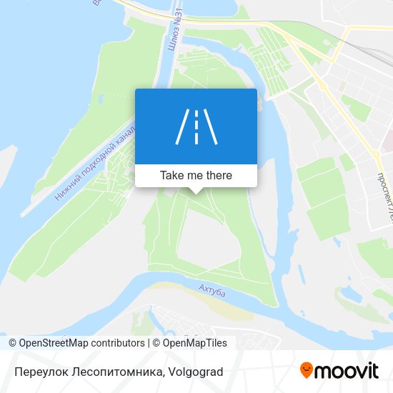 Переулок Лесопитомника map