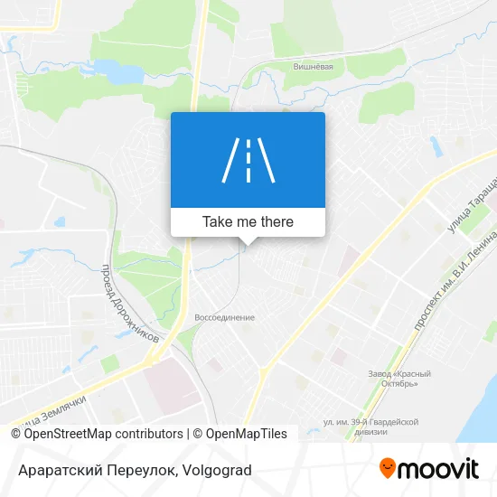 Араратский Переулок map