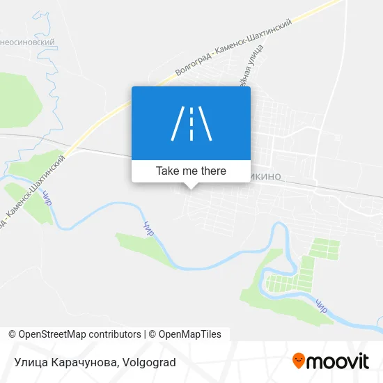 Улица Карачунова map