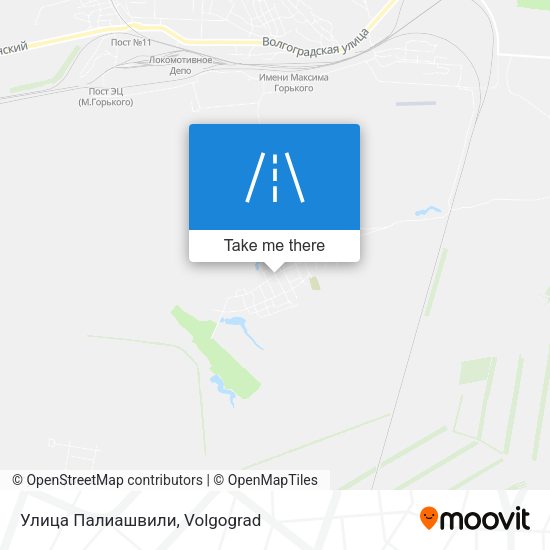 Улица Палиашвили map