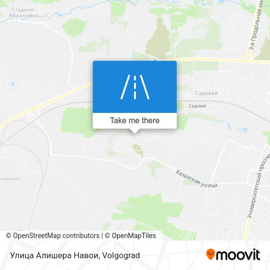 Улица Алишера Навои map