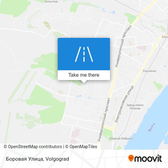 Боровая Улица map