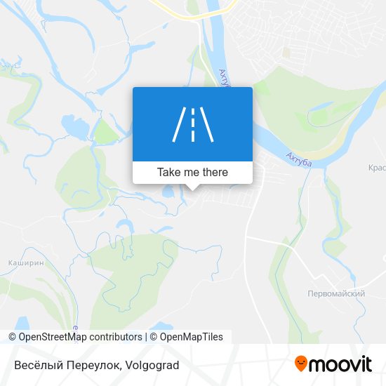 Весёлый Переулок map
