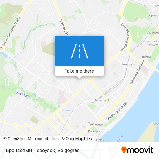 Бронзовый Переулок map