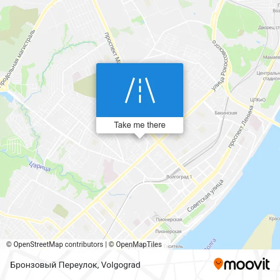Бронзовый Переулок map