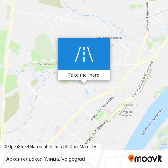 Архангельская Улица map