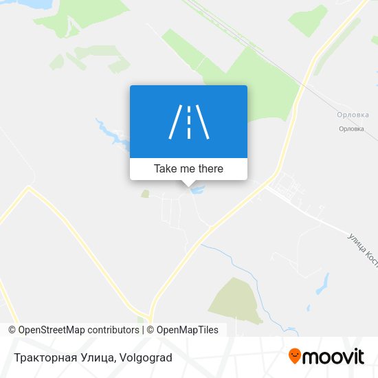 Тракторная Улица map