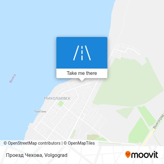 Проезд Чехова map