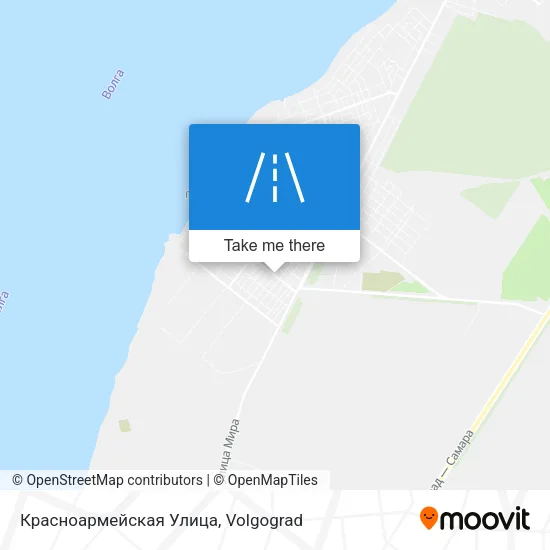 Красноармейская Улица map