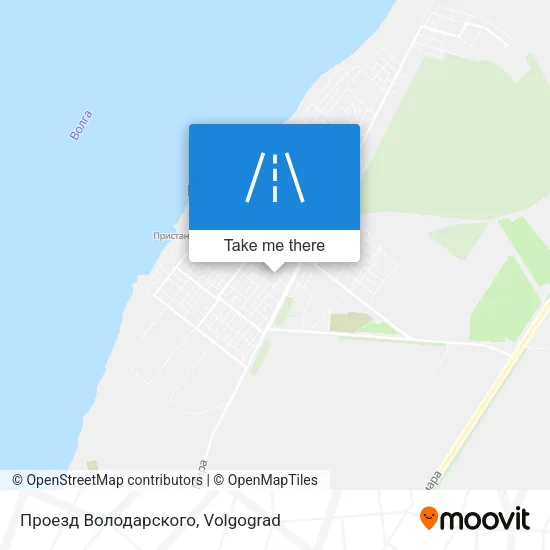 Проезд Володарского map