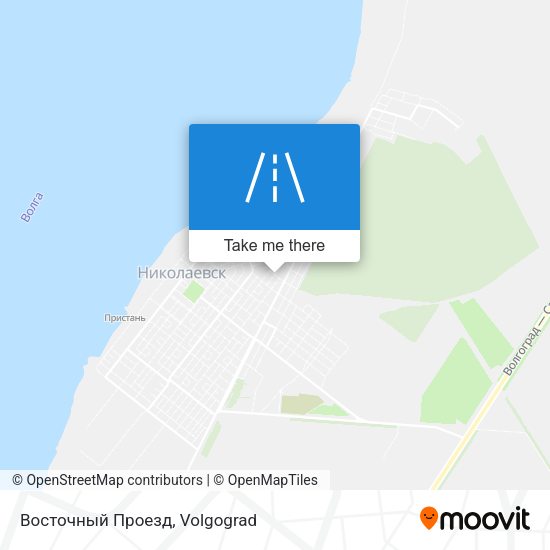 Восточный Проезд map