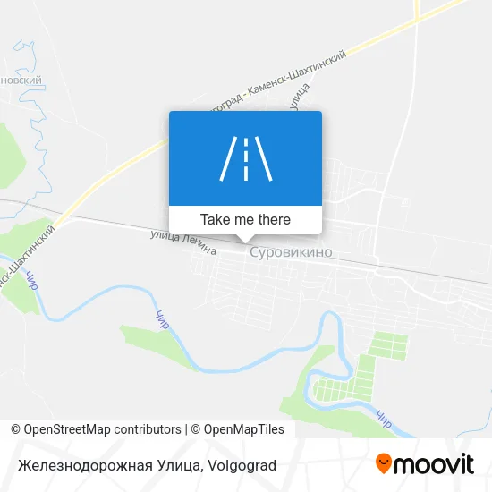 Железнодорожная Улица map
