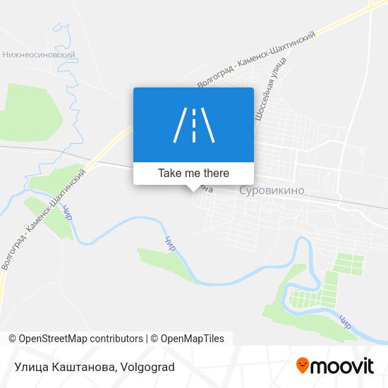 Улица Каштанова map