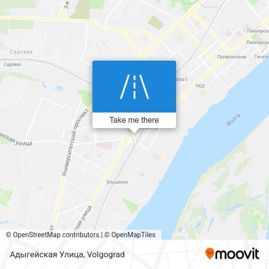 Адыгейская Улица map