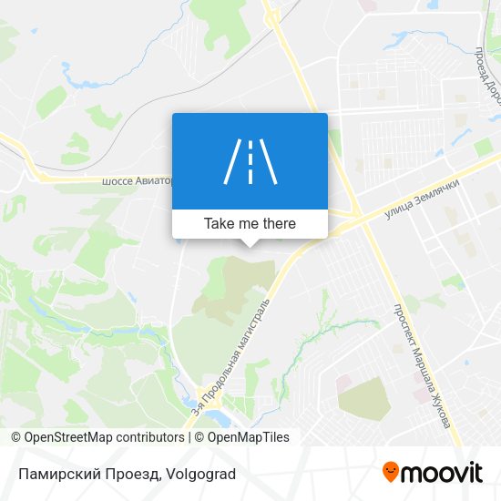Памирский Проезд map