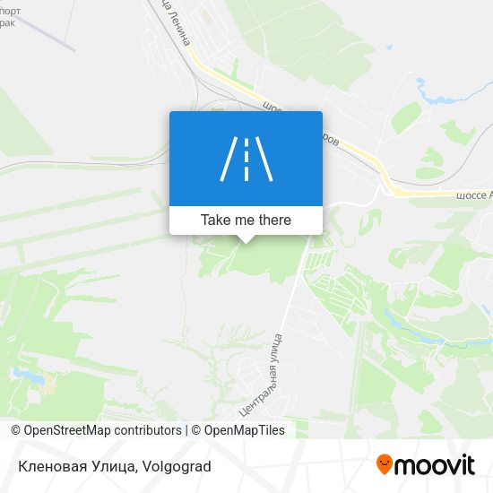 Кленовая Улица map