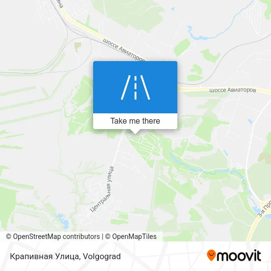 Крапивная Улица map