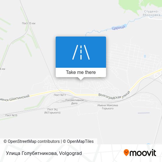 Улица Голубятникова map