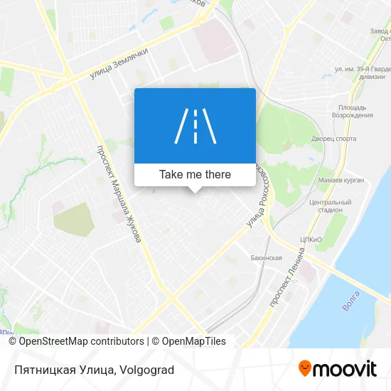 Пятницкая Улица map
