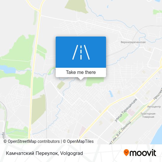 Камчатский Переулок map