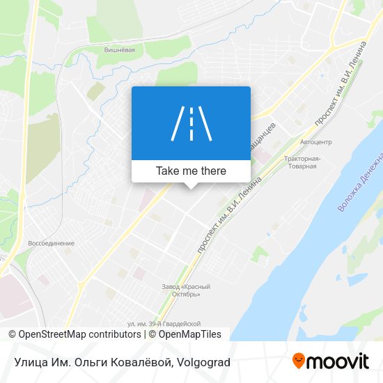 Улица Им. Ольги Ковалёвой map