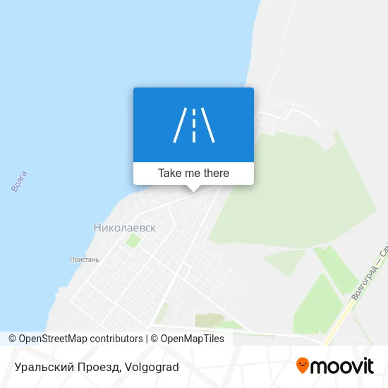 Уральский Проезд map