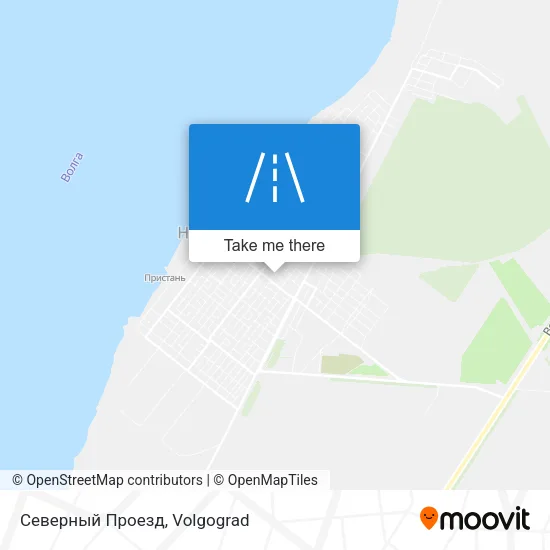 Северный Проезд map