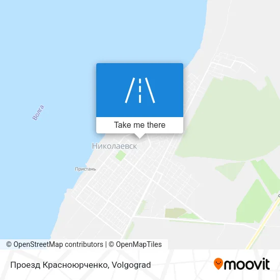 Проезд Красноюрченко map