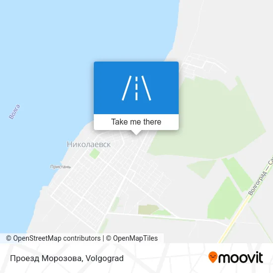 Проезд Морозова map