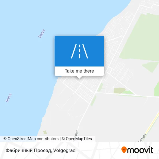 Фабричный Проезд map