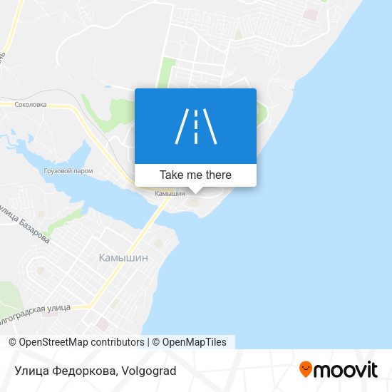 Улица Федоркова map