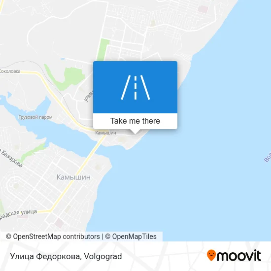 Улица Федоркова map