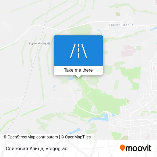 Сливовая Улица map