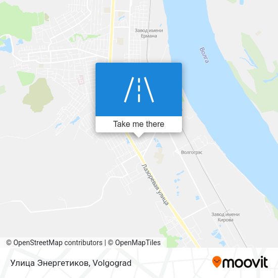 Улица Энергетиков map