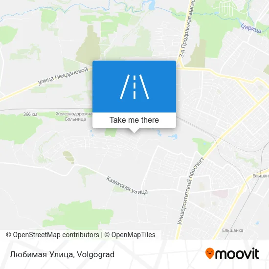 Любимая Улица map
