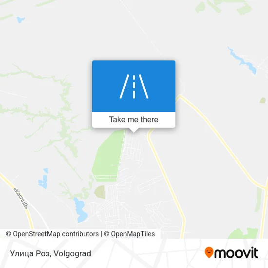 Улица Роз map