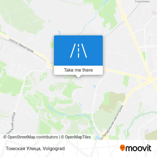 Томская Улица map