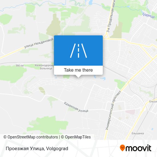 Проезжая Улица map
