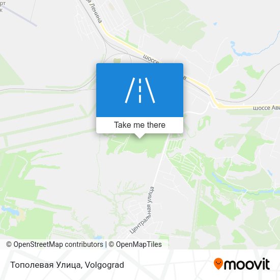 Тополевая Улица map