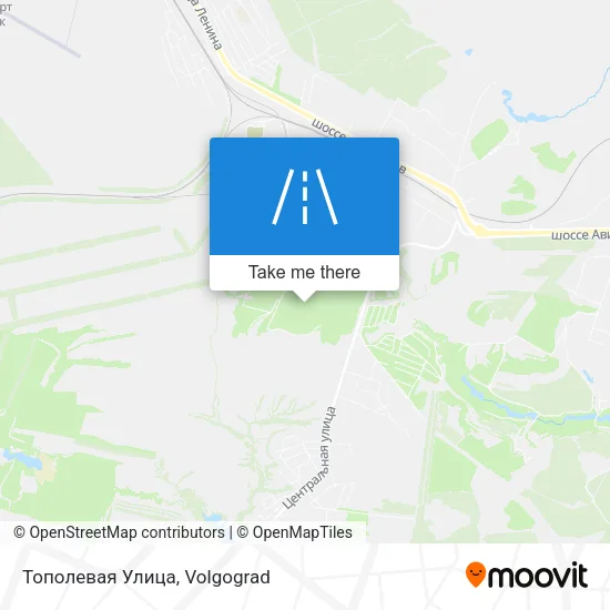 Тополевая Улица map