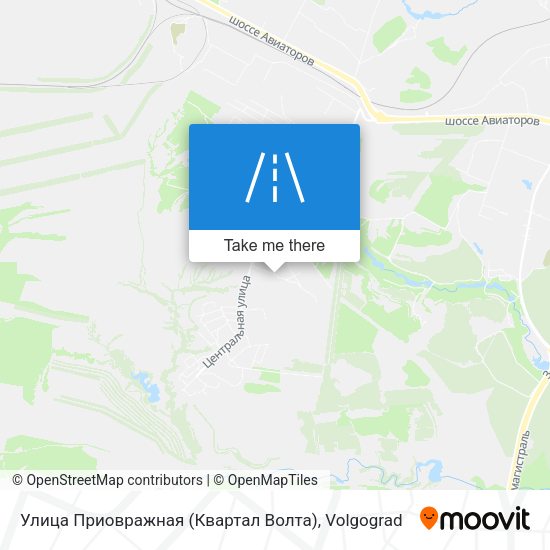 Улица Приовражная (Квартал Волта) map