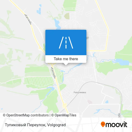 Тупиковый Переулок map