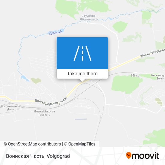 Воинская Часть map