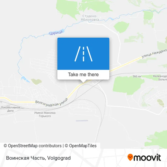 Воинская Часть map