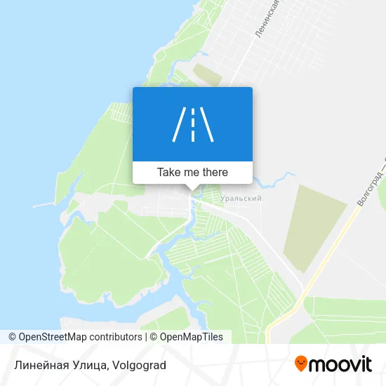 Линейная Улица map